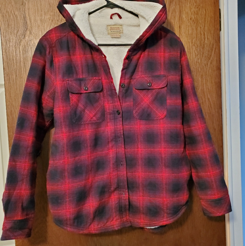 ⚡4/$20 Boston Traders Flannel Jacket Small